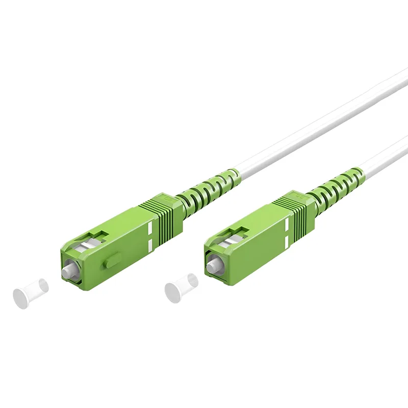 Καλώδιο Οπτικής Ίνας Δεδομένων SC-APC Singlemode OS2 10m Λευκό Goobay 59598