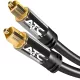 Καλώδιο Οπτικής Ίνας Ήχου Toslink 5m Μαύρο ATC HQ Digital Optical Audio Cable