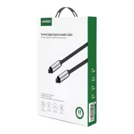 Καλώδιο Οπτικής Ίνας TOSLINK 1m Μαύρο UGREEN AV108 10539