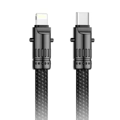 Καλώδιο Premium Type-C Σε Lightning 27W Μαύρο 1.2m XO NB-Q288A