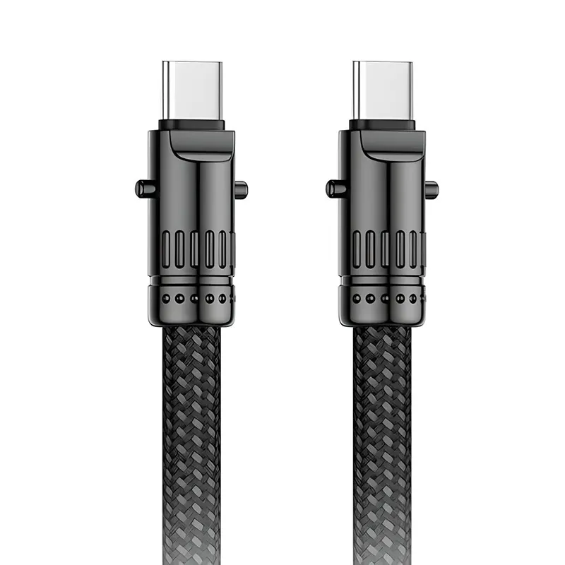 Καλώδιο Type-C Σε Type-C 60W Κράμα Ψευδαργύρου Μαύρο 1.2m XO NB-Q288B Καλώδιο Type-C Σε Type-C 60W Κράμα Ψευδαργύρου Μαύρο 1.2m XO NB-Q288B