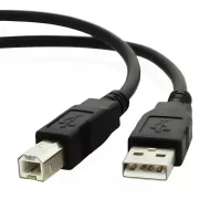 Καλώδιο USB 2.0 Αρσενικό Σε USB-B Αρσενικό Μαύρο 1.8m Εκτυπωτή