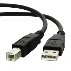 Καλώδιο USB 2.0 Αρσενικό Σε USB-B Αρσενικό Μαύρο 1.8m Εκτυπωτή