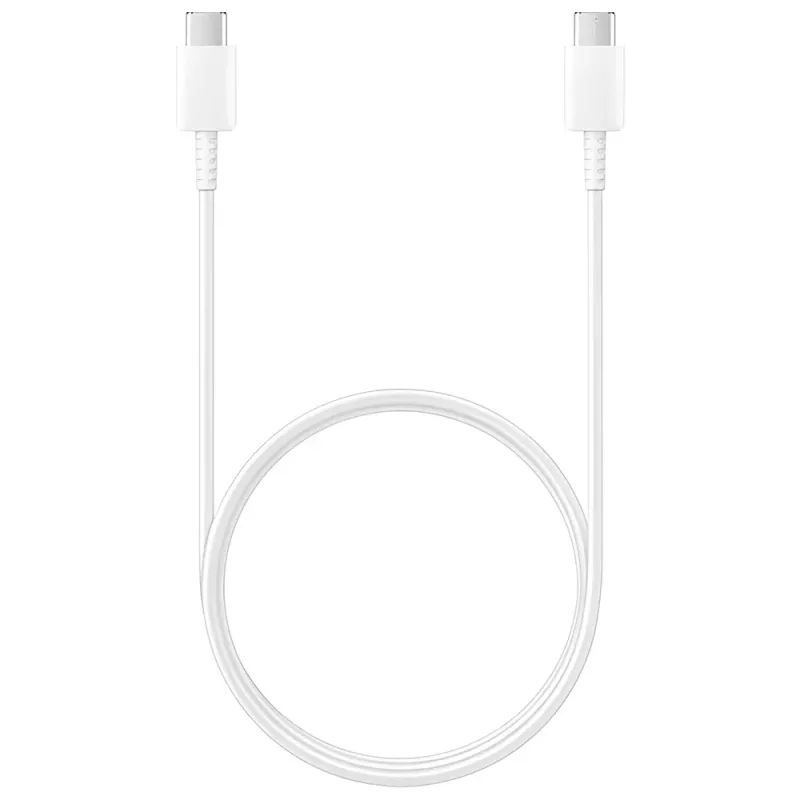 Καλώδιο USB-C Σε USB-C 1m Λευκό 3A Samsung EP-DA705BWEGWW