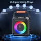 Karaoke 2 Ασύρματα Μικρόφωνα & LED 15Watt JYX T17-T Karaoke 2 Ασύρματα Μικρόφωνα & LED 15Watt JYX T17-T