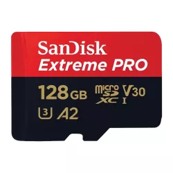 Κάρτα Μνήμης microSDXC 128GB U3 V30 A2 SanDisk Extreme Pro