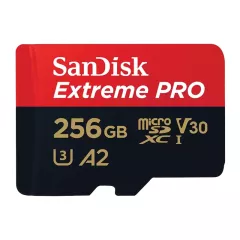 Κάρτα Μνήμης microSDXC 256GB U3 V30 A2 SanDisk Extreme Pro