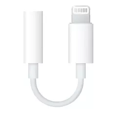Lightning Σε Jack 3.5mm Ακουστικών Λευκό Apple MMX62AM/A