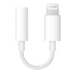 Lightning Σε Jack 3.5mm Ακουστικών Λευκό Apple MMX62AM/A