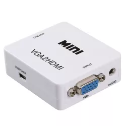 Μετατροπέας VGA Σε HDMI Out Με Ήχο