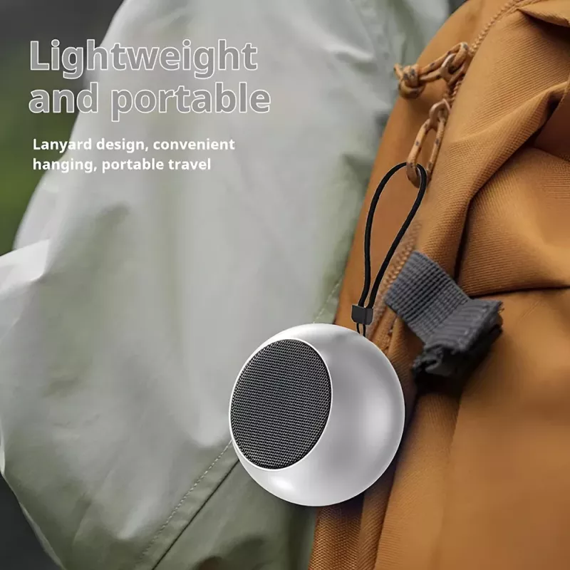 Mini Φορητό Ηχείο Bluetooth 5.0 3W Μαύρο ATC-05B