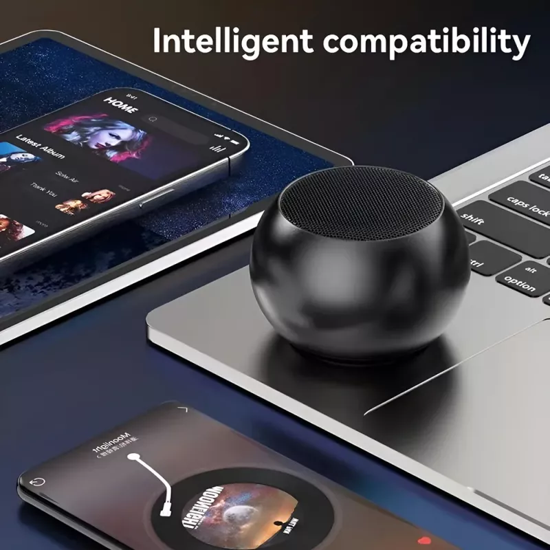 Mini Φορητό Ηχείο Bluetooth 5.0 3W Μαύρο ATC-05B