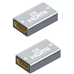 Αντάπτορας HDMI Θηλυκό Σε Θηλυκό 8K UHD Αλουμινίου