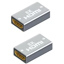 Αντάπτορας HDMI Θηλυκό Σε Θηλυκό 8K UHD Αλουμινίου