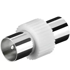 Μούφα RF Κεραίας Αρσενικό Σε Αρσενικό Μεταλλική 9.5mm