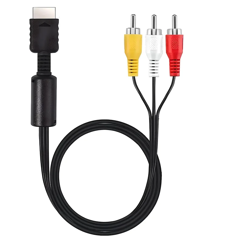 Ποιοτικό Καλώδιο AV RCA 1.5m Για PS1 – PS2 – PS3 – Σε Τηλεόραση Ποιοτικό Καλώδιο AV RCA 1.5m Για PS1 – PS2 – PS3 – Σε Τηλεόραση