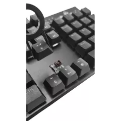 Πληκτρολόγιο Gaming Μηχανικό Ενσύρματο RGB Μαύρο Powertech PT-1254