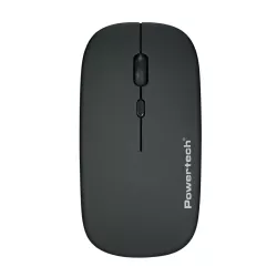 Ποντίκι Ασύρματο Οπτικό 2.4GHz & Bluetooth 1600DPI Μαύρο Powertech PT-1381