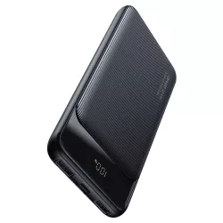 Power Bank 10000mAh 10W USB-A USB-C Μαύρο Usams CD198