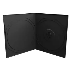 Θήκη CD/DVD Slim 7mm Μονή Μαύρη MediaRange MRBOX10
