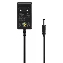 Τροφοδοτικό Πρίζας Ρυθμιζόμενο 3-12V 2.25A Με 12 Βύσματα 27W Goobay 64570