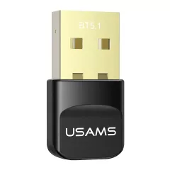 USB Bluetooth Adapter 5.1 Εμβέλεια 20m Μαύρο USAMS ZB321