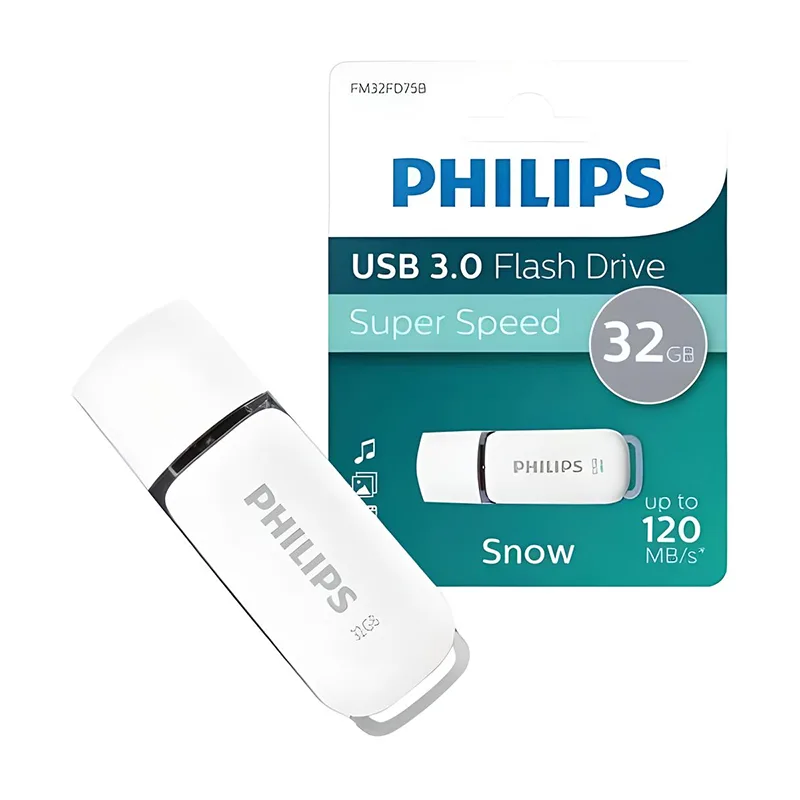 USB Flash 32GB USB 3.0 Γκρι Philips Snow FM32FD75B/00 USB Flash 32GB USB 3.0 Γκρι Philips Snow FM32FD75B/00