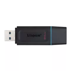 USB Flash Drive 64GB USB 3.2 Gen 1 Μαύρο-Μπλε Kingston DataTraveler Exodia DTX/64GB