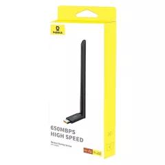 USB Wi-Fi Dual Band 650Mbps Μαύρος Baseus BS-OH173