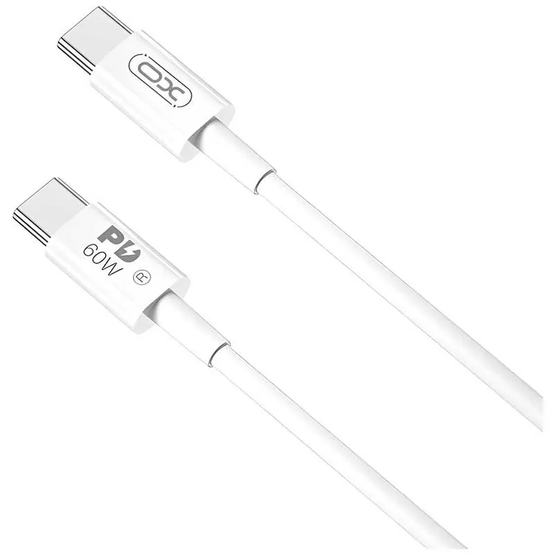 XO NB-Q190A Καλώδιο Type-C σε Type-C 60W PD Γρήγορης Φόρτισης 1m XO NB-Q190A Καλώδιο Type-C σε Type-C 60W PD Γρήγορης Φόρτισης 1m