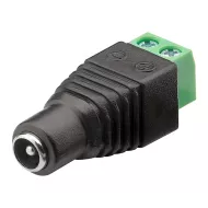 Αντάπτορας Τροφοδοσίας DC Θηλυκός 5.5x2.1mm Με Κλέμα