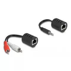 Audio Extender 3.5mm Σε RCA Μέσω RJ45 Έως 50m 87859 DELOCK