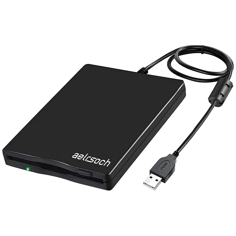 Εξωτερικό USB Floppy Drive External 3.5" 1.44MB Μαύρο Aelrsoch RQ-001