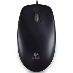 Ποντίκι Ενσύρματο Οπτικό 1000DPI Μαύρο Mouse Logitech B100