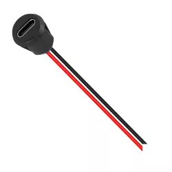 Βύσμα USB Type-C Θηλυκό Pigtail 2 Pin 10 cm