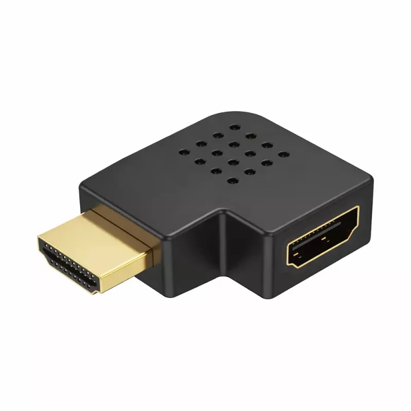 Αντάπτορας HDMI Γωνιακός 90 Left Αρσενικό Σε Θηλυκό POWERTECH CAB-H036 Αντάπτορας HDMI Γωνιακός 90 Left Αρσενικό Σε Θηλυκό POWERTECH CAB-H036