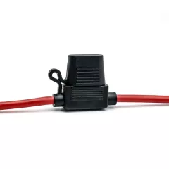 Αδιάβροχη Ασφαλειοθήκη Καλωδίου 12V 10A 18AWG In-Line Fuse Holder