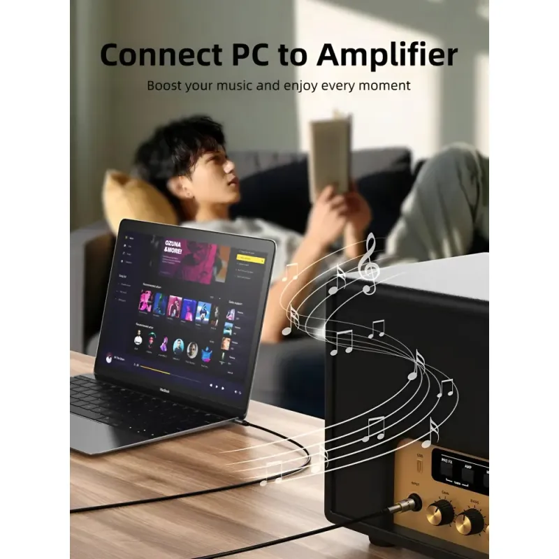 Αντάπτορας Ήχου Stereo 6.3mm Σε 3.5mm Cabletime CT-6M3F-AG