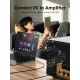 Αντάπτορας Ήχου Stereo 6.3mm Σε 3.5mm Cabletime CT-6M3F-AG
