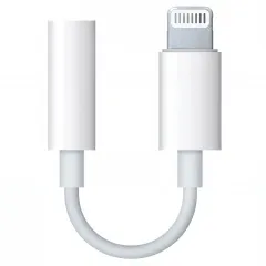 Αντάπτορας Lightning Σε Jack 3.5mm Ακουστικών Λευκός Apple MMX62ZM/A