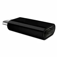 Αντάπτορας Micro USB Σε USB-C Θηλυκό OTG Μαύρος Powertech CAB-UC020
