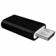 Αντάπτορας Micro USB Σε USB-C Θηλυκό OTG Μαύρος Powertech CAB-UC020
