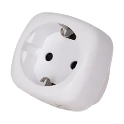 Αντάπτορας Ταξιδιού UK Σε EU Με Θύρα Schuko 2990W Λευκό Entac