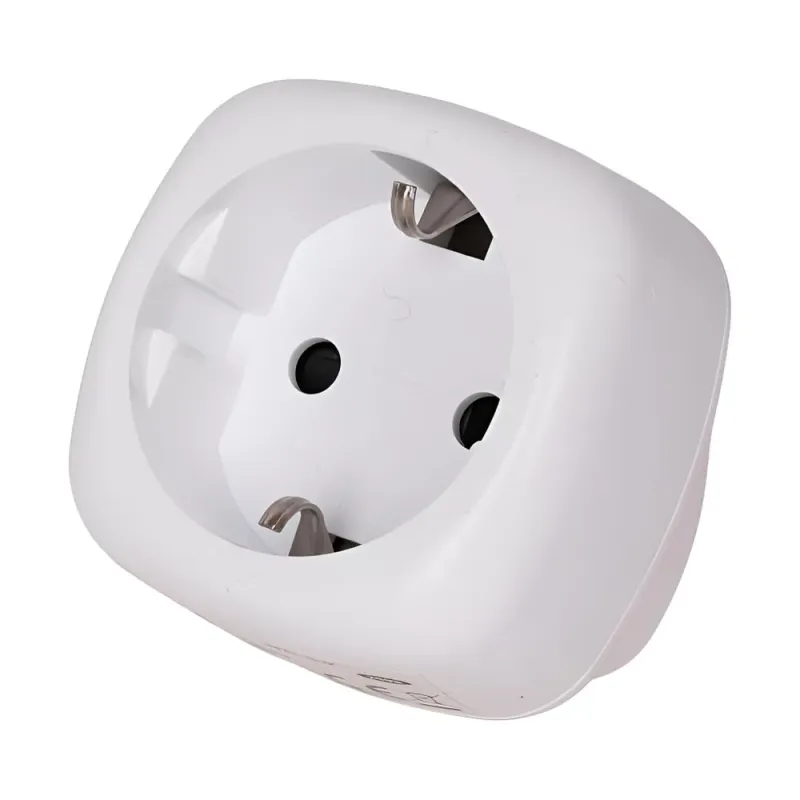 Αντάπτορας Ταξιδιού UK Σε EU Με Θύρα Schuko 2990W Λευκό Entac