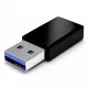 Αντάπτορας USB 3.0 Σε USB-C Θηλυκό 5Gbps Μαύρο Powertech CAB-UC023