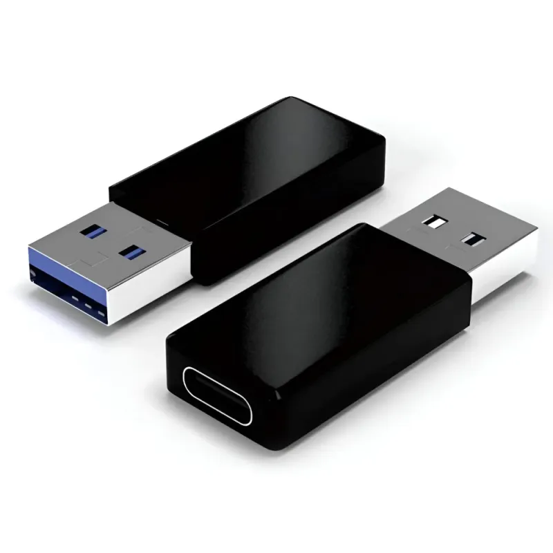 Αντάπτορας USB 3.0 Σε USB-C Θηλυκό 5Gbps Μαύρο Powertech CAB-UC023