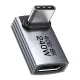 Αντάπτορας USB-C Γωνιακός USB4 240W 40Gbps 8K Γκρι Cabletime CT-OTG42-AG
