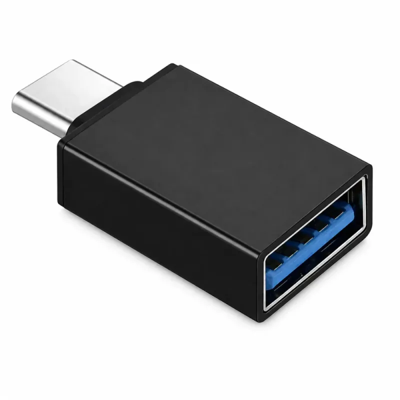 Αντάπτορας USB-C Σε USB 3.0 Θηλυκό 5Gbps Μαύρο Powertech CAB-UC057