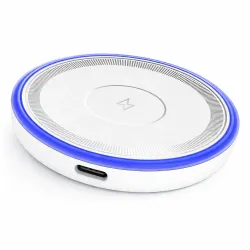 Ασύρματος Μαγνητικός Φορτιστής 15W Με Μπλε LED Φως Φόρτισης Λευκό XO CX042 Ασύρματος Μαγνητικός Φορτιστής 15W Με Μπλε LED Φως Φόρτισης Λευκό XO CX042