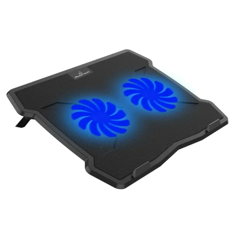 Βάση Ψύξης Laptop Έως 15.6 Ιντσών Με 2 Ανεμιστήρες 125mm LED Μαύρη Powertech PT-930 Βάση Ψύξης Laptop Έως 15.6 Ιντσών Με 2 Ανεμιστήρες 125mm LED Μαύρη Powertech PT-930